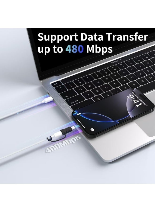 محول من نوع Lightning إلى USB C بقوة 27 واط، مناسب لأجهزة iPhone 15/16 Pro/16 Pro Max/Plus، Galaxy S24، محول تسلسلي، كابل موصل شاحن من النوع C، لشاحن iPhone 16/15، ملحقات iPhone 16/15 - Image 4