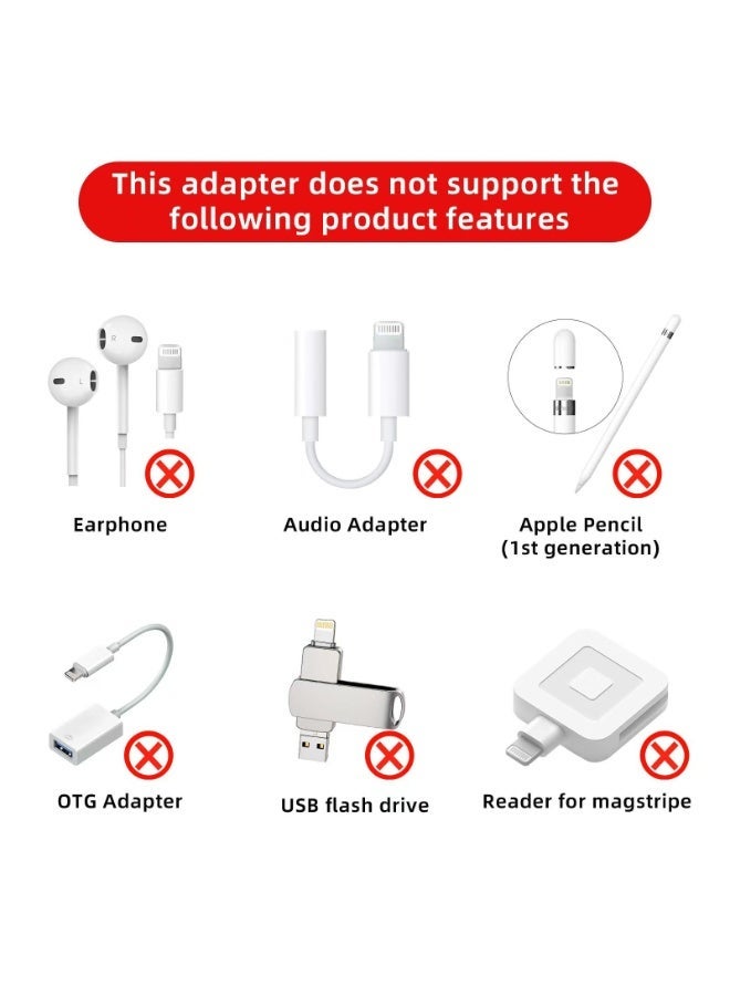 محول من نوع Lightning إلى USB C بقوة 27 واط، مناسب لأجهزة iPhone 15/16 Pro/16 Pro Max/Plus، Galaxy S24، محول تسلسلي، كابل موصل شاحن من النوع C، لشاحن iPhone 16/15، ملحقات iPhone 16/15 - Image 2