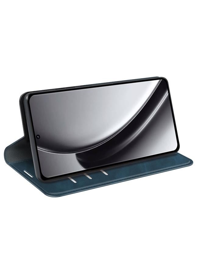 S-TOP Case For Realme GT 6 5G Retro-skin Magnetic Suction Leather Phone Case - Image 5