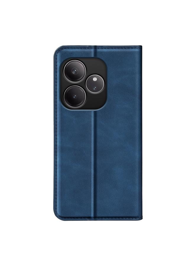 S-TOP Case For Realme GT 6 5G Retro-skin Magnetic Suction Leather Phone Case - Image 3