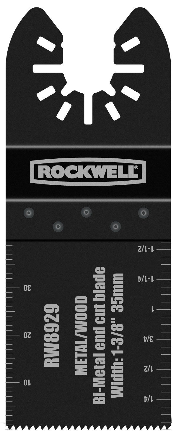 Rockwell شفرة قطع نهاية متعددة الاستخدامات Rockwell RW8981K Sonicrafter مع نظام ملاءمة عالمي، عبوة 6 قطع - Image 3