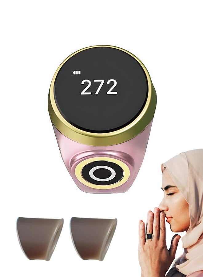 Digital Tasbeeh Ring, Portable Smart Counter with Silicone Ring, Suitable for All Sizes  - Image 1