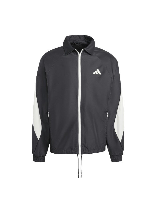 Adidas M Sta Seas Tt Black Training Track Tops For Men XS  - Image 1