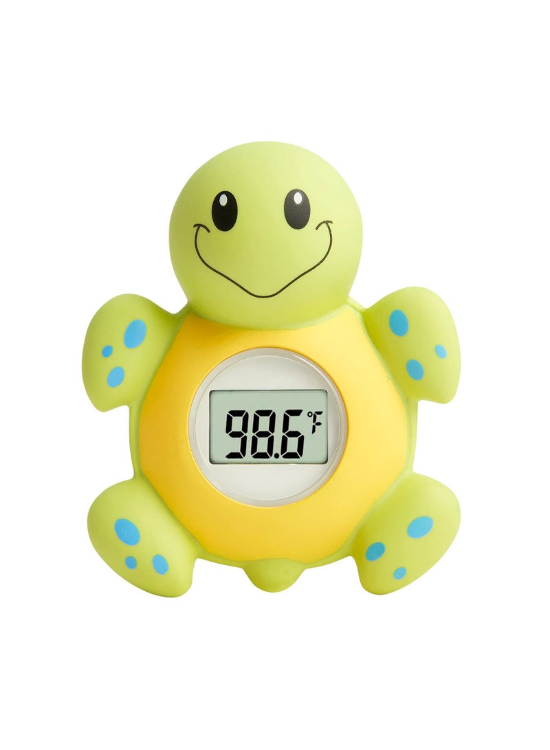 Baby Bath Thermometer with Automatic Water Induction Switch, Floating Bath Toy for Infants, Smart Accurate Temperature Monitor with LED Display and Safety Warning for Safe Bathing. - Image 1