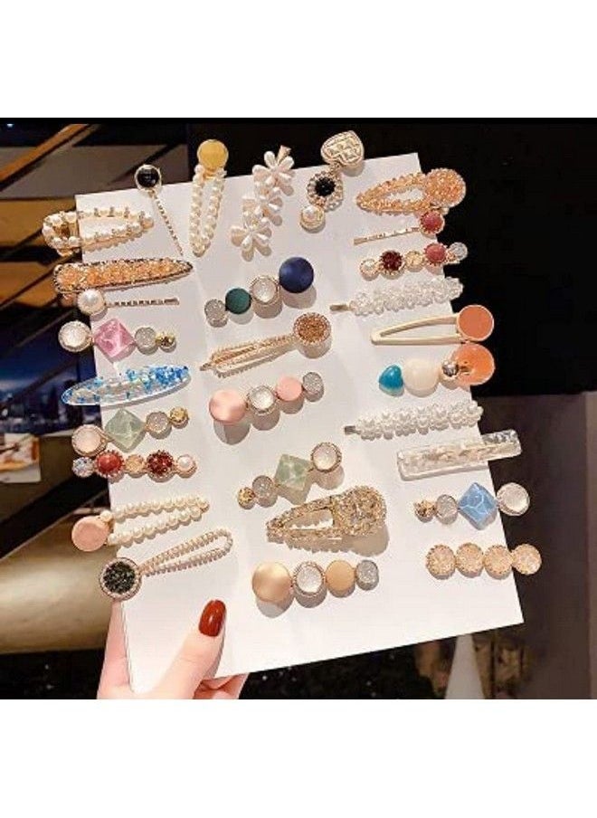 Aliza - Korean Style Pearl Barrettes Women - Image 1