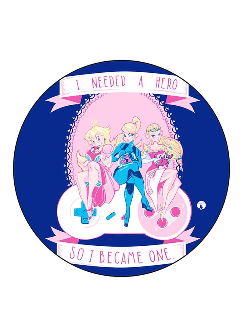 RKN Video Game Characters Printed Fridge Magnet  Multicolour - Image 1