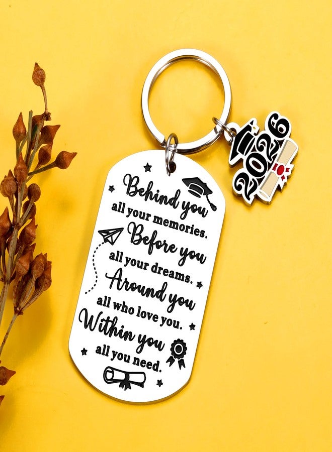 TI-EDC 2026 Graduation Gifts for Her Him, Senior Night Gifts, Graduation Keychain for College Middle High School Graduate Souvenir for Senior Students Nurse School Student Class of 2026 Decorations - Image 3