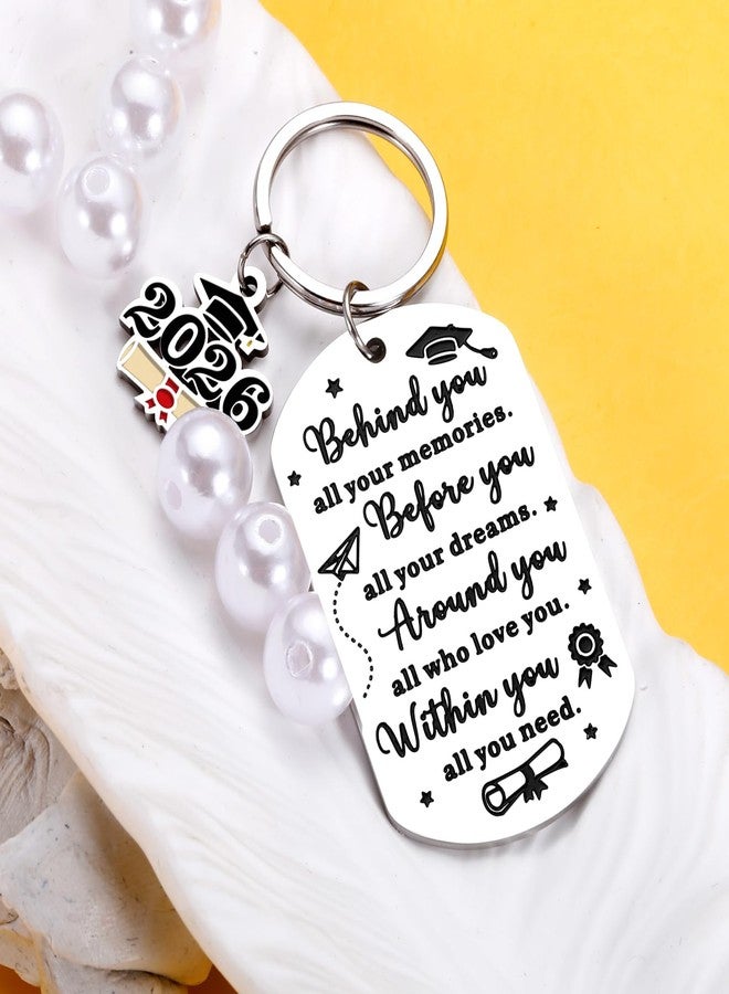 TI-EDC 2026 Graduation Gifts for Her Him, Senior Night Gifts, Graduation Keychain for College Middle High School Graduate Souvenir for Senior Students Nurse School Student Class of 2026 Decorations - Image 2