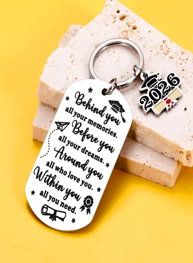 TI-EDC 2026 Graduation Gifts for Her Him, Senior Night Gifts, Graduation Keychain for College Middle High School Graduate Souvenir for Senior Students Nurse School Student Class of 2026 Decorations - Image 5