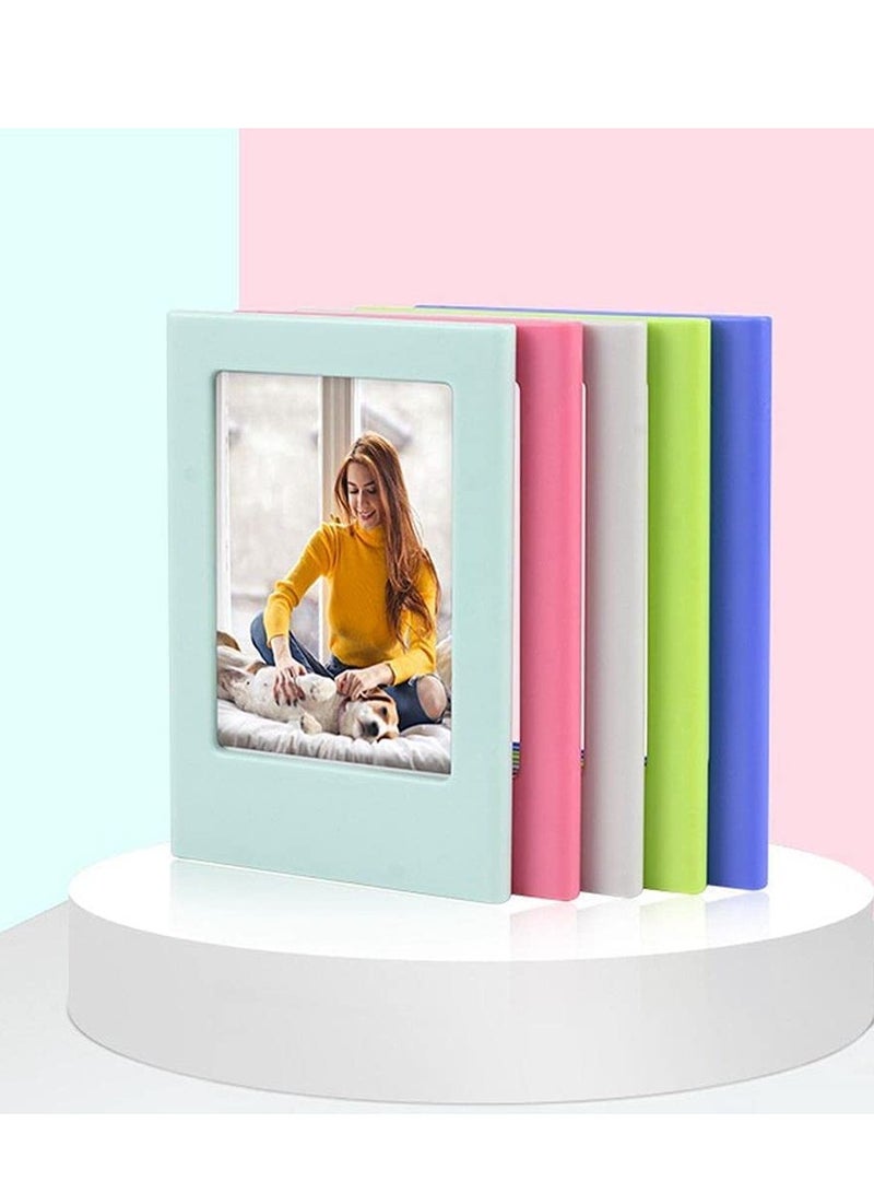 Excefore Magnetic Photo Picture Frame, 10 Pack DIY Mini Table Fridge Frame for Office Cabinet Locker, Children's Day Gift - Image 4