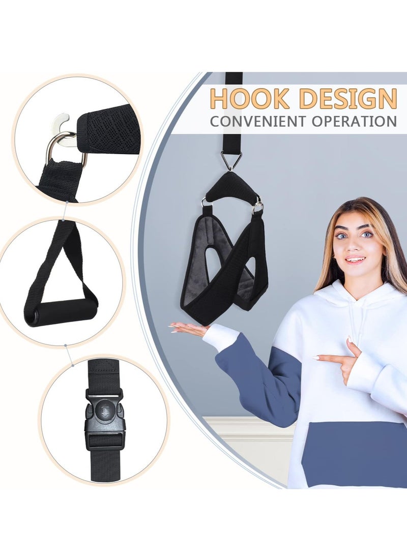 Generic Home Neck Stretcher | Portable Neck Pain Relief Device | Over-Door Cervical Traction Device | Physical Therapy Aid | Neck Decompression Device  - Image 5