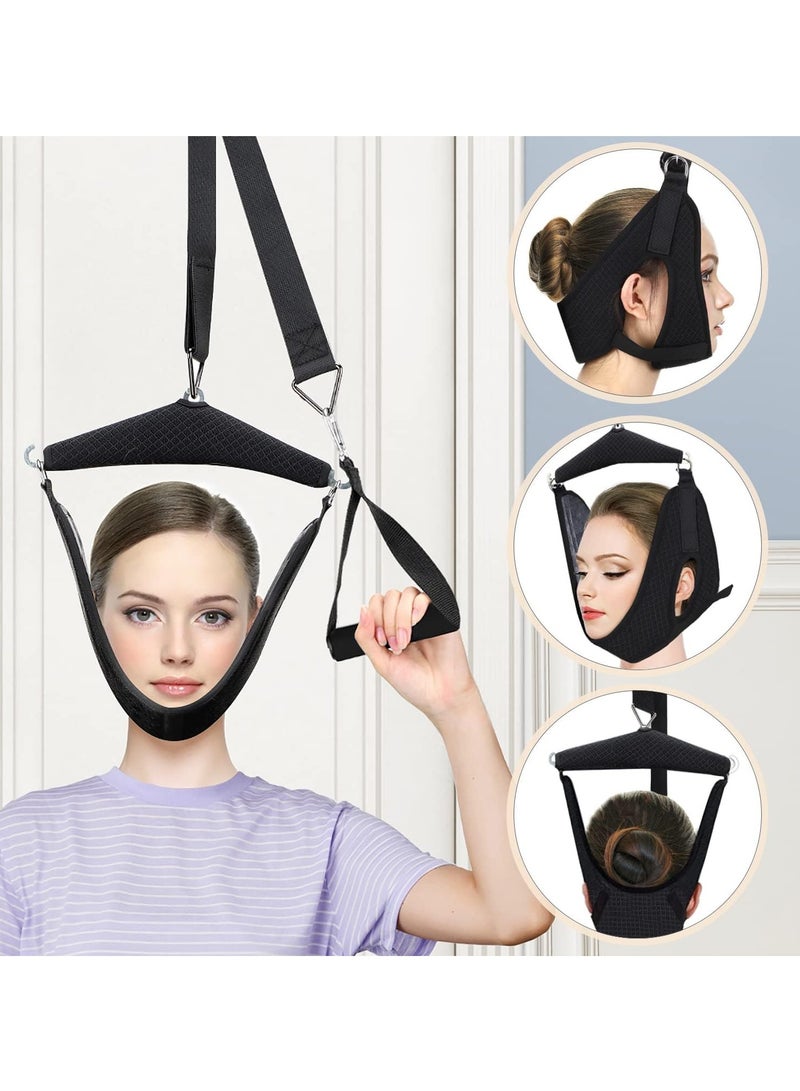 Generic Home Neck Stretcher | Portable Neck Pain Relief Device | Over-Door Cervical Traction Device | Physical Therapy Aid | Neck Decompression Device  - Image 4
