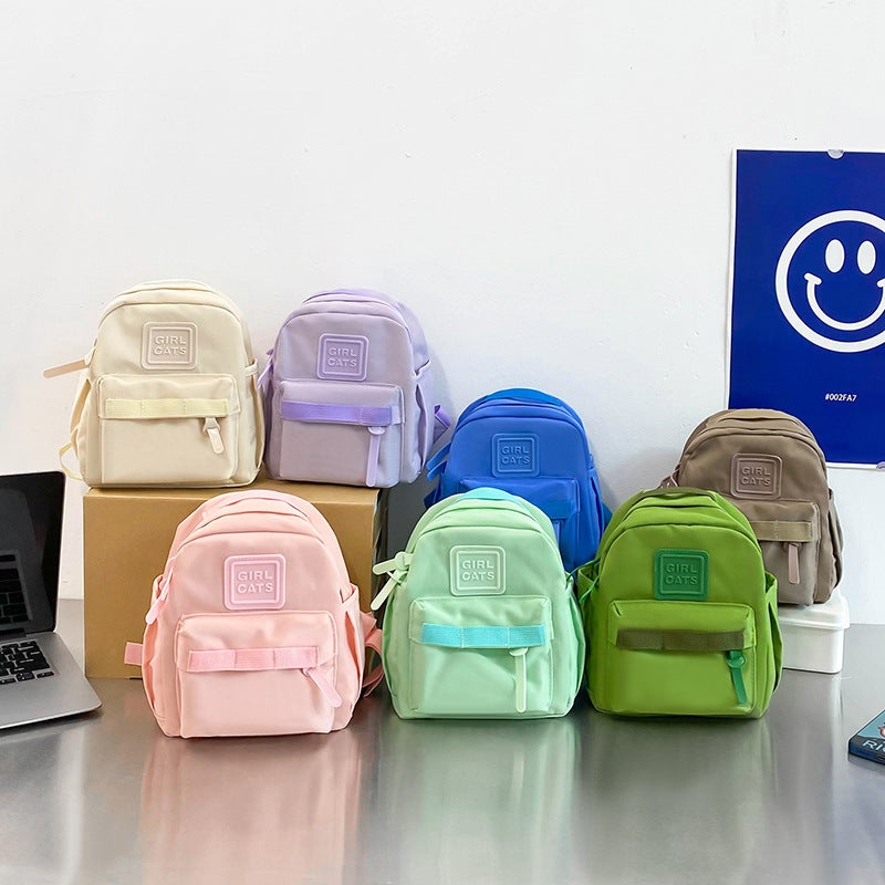 Kindergarten School Bag 2025 Fashion New Macaron Children'S School Bag Backpack Cartoon Cute Girl Backpack Trendy - Image 2