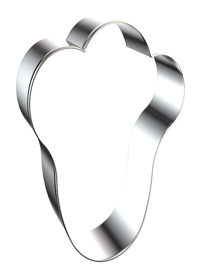 QAAQS Bunny Foot Cookie Cutter Set - 5 Inch, 4 Inch, 3 Inch, 2 Inch - 4 Piece Easter Bunny Rabbit Paw Print Footprint Cookie Cutters- Stainelss Steel - Image 4