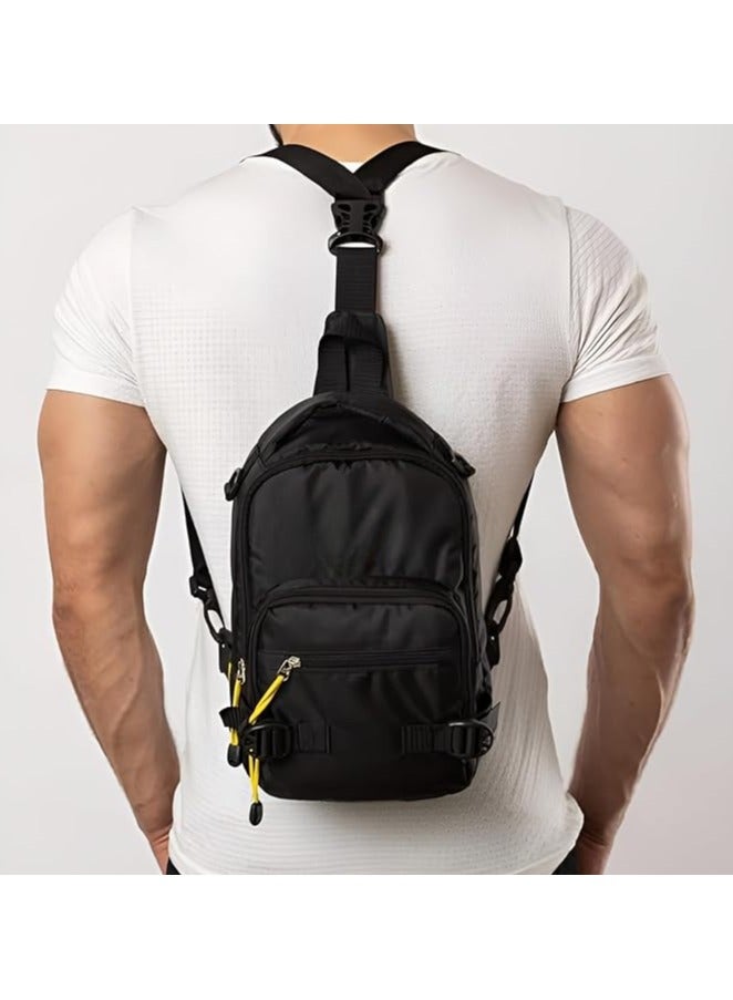 Smart Travel Bag 4 in 1 - Versatile Waterproof Travel Bag Perfect for Chest Shoulder Backpack with Multiple Pockets for Organization Suitable for Men, Women, Kids Travel and Adventure - Image 4