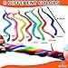 UpBrands 48 Stretchy Snakes Toys 6 Inches Bulk Set 8 Glitter Colors Kit for Birthday Party Favors for Kids Goodie Bags Easter Egg Basket Stuffers Pinata Filler Small Classroom Prizes - Image 2