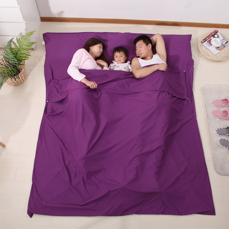 Sleeping Bag: Soft Polyester Fiber, Superior Breathability - Enhanced Comfort, Compact Storage for Camping Backpacking Outdoor Activities - Image 3