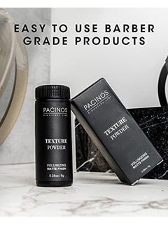 Pacinos Pacinos Texture Powder - Lightweight Root Lifting Powder with Matte Dry Finish for Texture, Volume & Thickness - Shaker Bottle for Easy Hair Styling - 30g  - Image 3