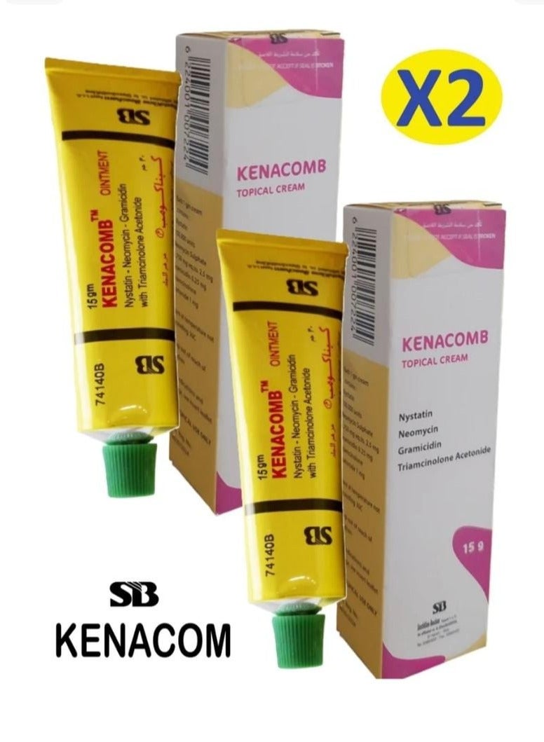Kenacomb Kenacort Cream 2 x 15g