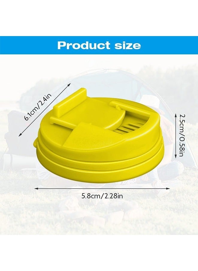 3Pcs Soda Can Covers Reusable Plastic Can Stopper or Protector, Beer, Drink, Juice, Coke, Beverage  - Image 3