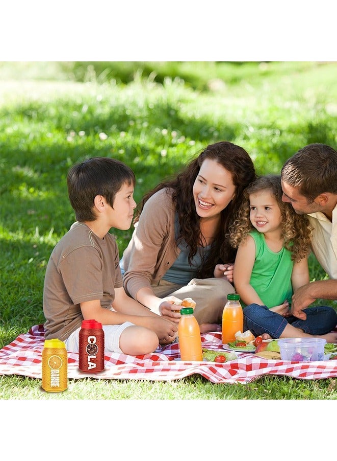 3Pcs Soda Can Covers Reusable Plastic Can Stopper or Protector, Beer, Drink, Juice, Coke, Beverage  - Image 2