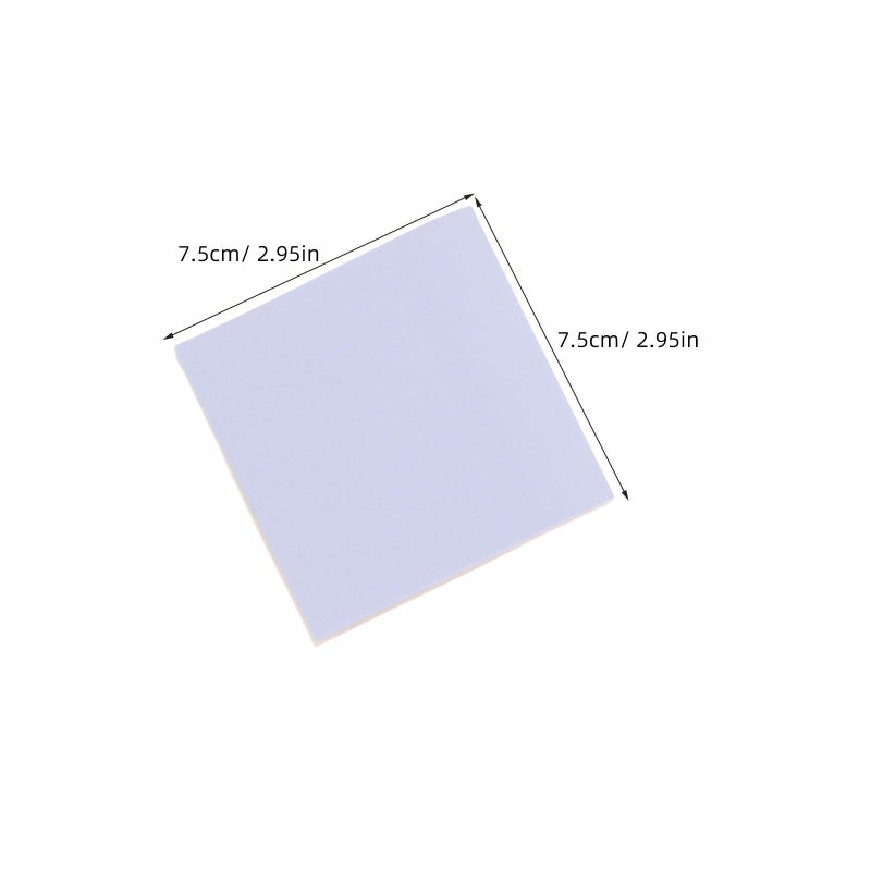 Repositionable Self Stick Note Pads 600 Sheets 76x76mm Colorful Memo Paper for Office School - Image 3