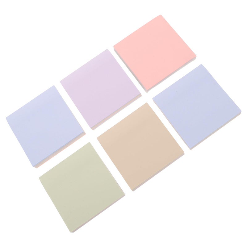 Repositionable Self Stick Note Pads 600 Sheets 76x76mm Colorful Memo Paper for Office School - Image 2