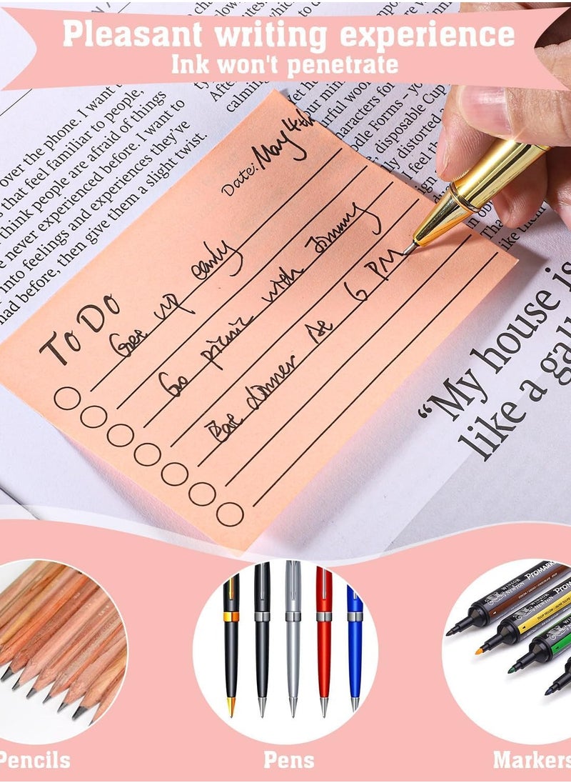 phomemo - to Do List Sticky Notes 9 Pack, Self-Stick Sticky Notes, Colorful Sticky Notes Pad with Lines, Do List Notepads for School Office Meeting Home Plan Reminder Stationery Supplies, (450 Sheets) - Image 1