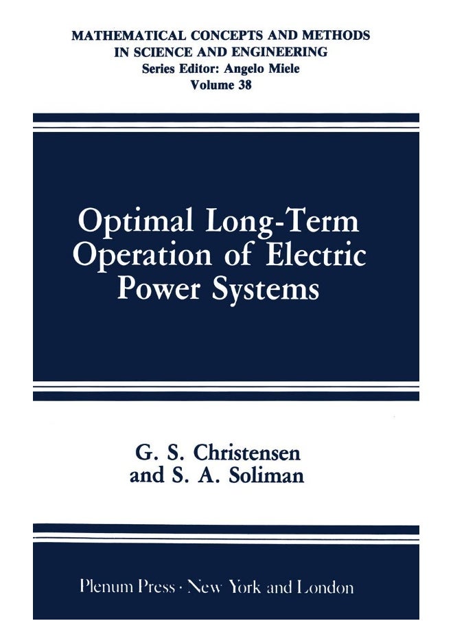 Optimal Long-Term Operation of Electric Power Systems 
