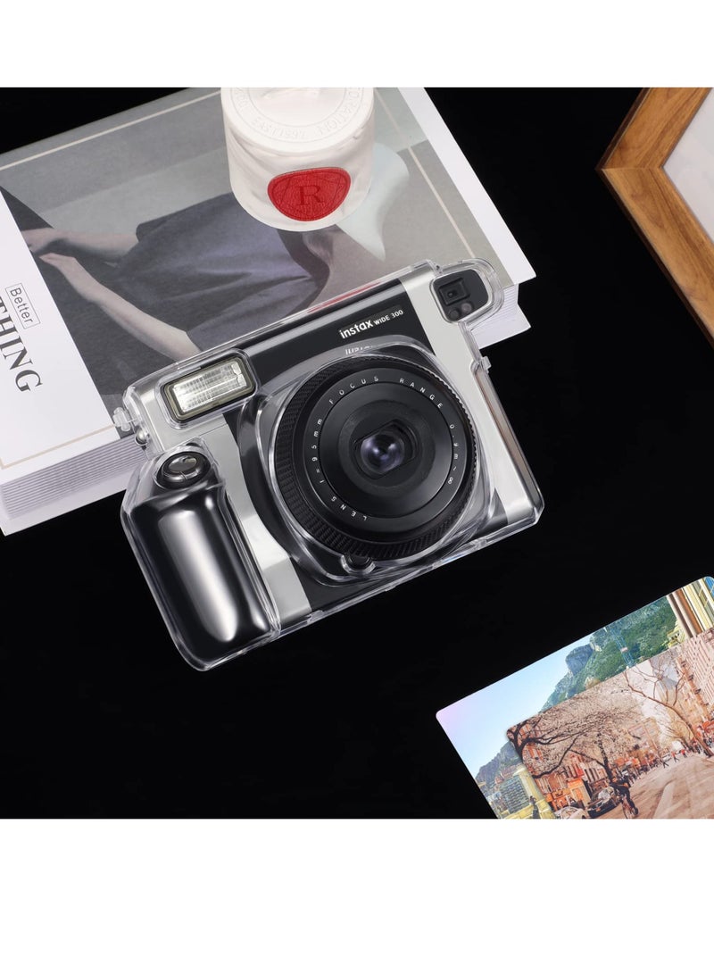 Excefore Ransparent Case, Crystal Hard Cover with Precise Cutout, Protective Case Clear Compatible with Fujifilm Instax Wide 300 Instant Film Camera  - Image 5