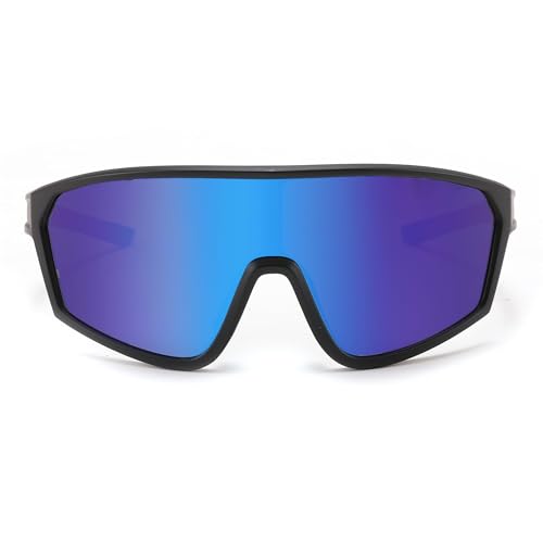 Karsaer Polarized Sports Sunglasses for Men Women Cycling Running Fishing Tac Glasses UV400 Protection E1172, Grey - Image 2