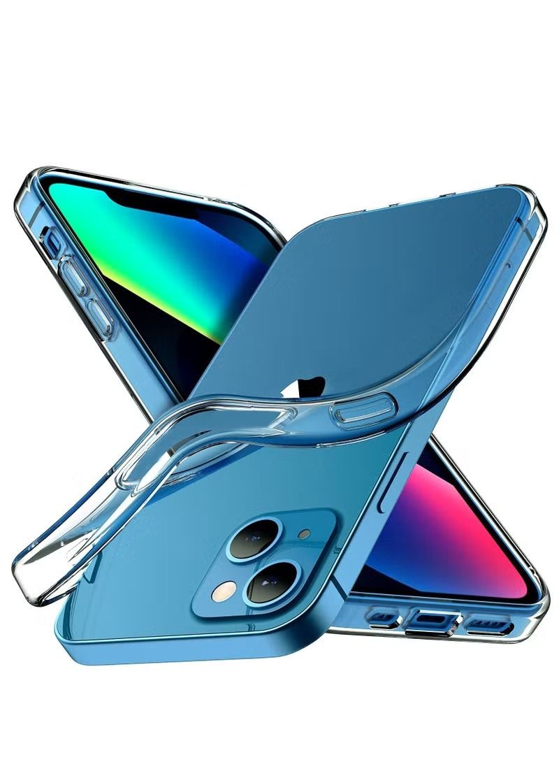 IAF iPhone 14 Max Protective Case Clear TPU Soft Scratch Resistant Anti Drop Slim Thin Crystal Cover - Image 2