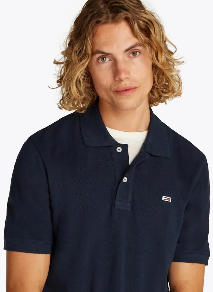 TOMMY JEANS Casual Essential Short Sleeve Polo