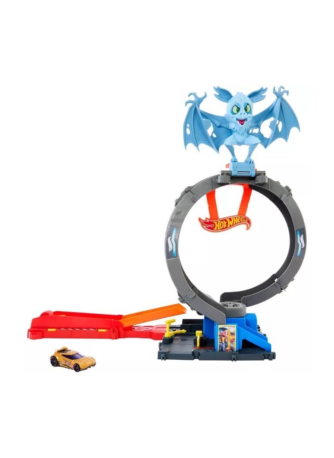 Hot Wheels City Let'S Race Gator Loop Attack Playset