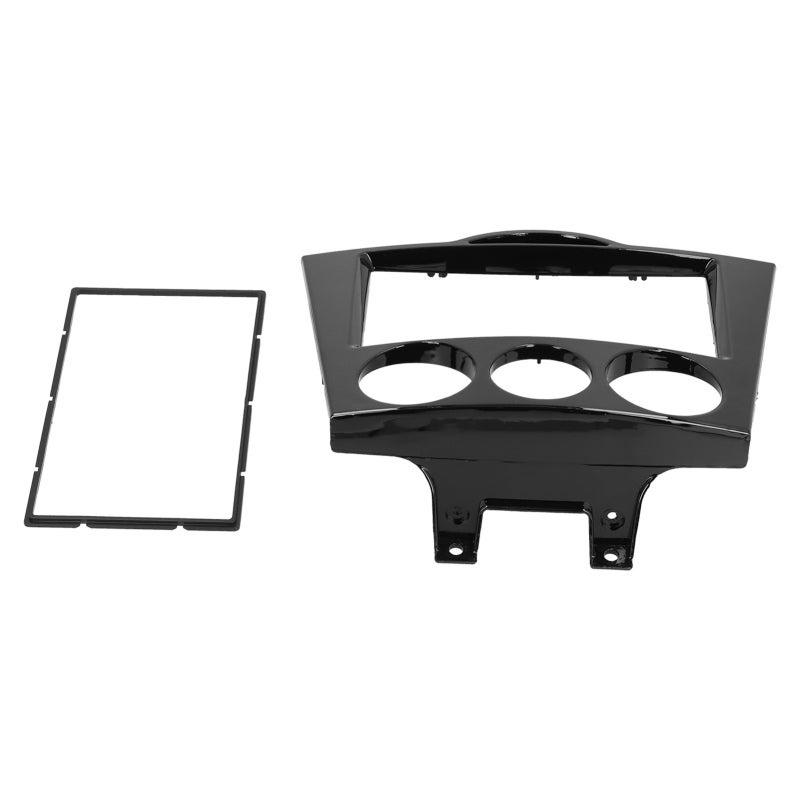 2 Din Radio Frame for Mazda RX-8 2003-2008 - Stylish ABS Dash Stereo Bezel - Perfect Replacement Center Control CD Panel Fascia for Car Dashboard Upgrade - Image 3