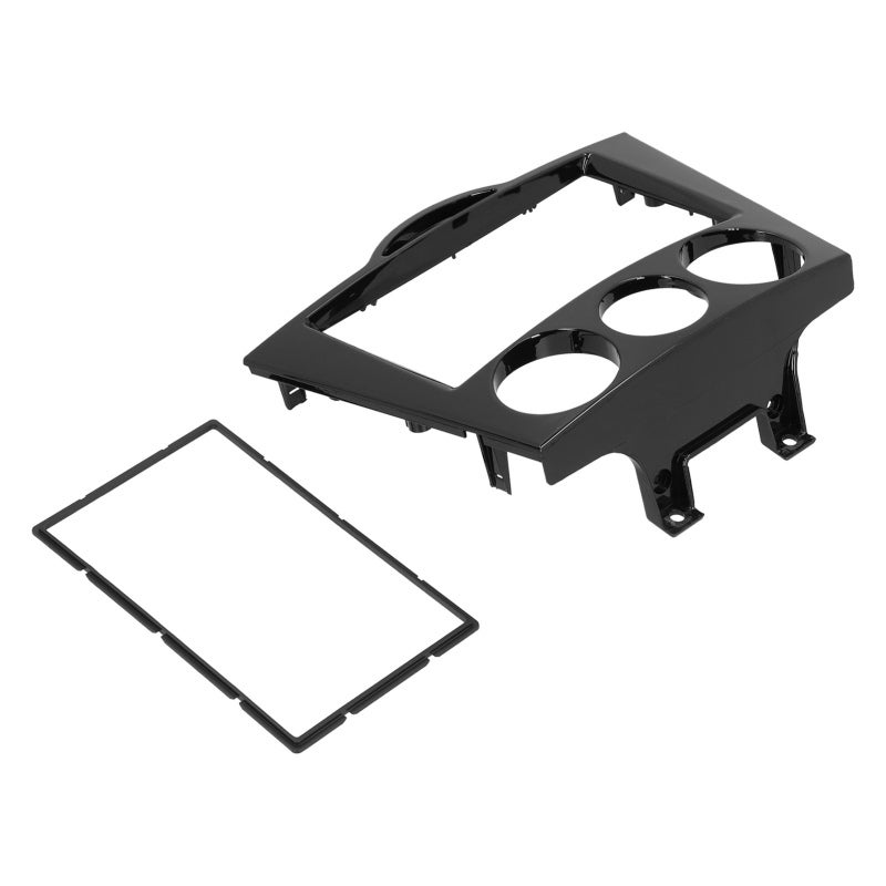 2 Din Radio Frame for Mazda RX-8 2003-2008 - Stylish ABS Dash Stereo Bezel - Perfect Replacement Center Control CD Panel Fascia for Car Dashboard Upgrade - Image 2