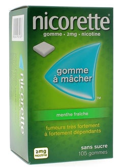 nicorette Fresh Mint 2mg 105 gommes 