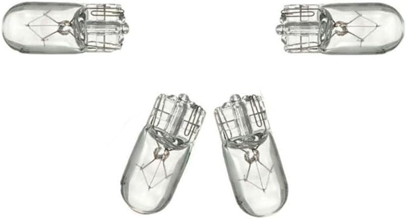 ZMShun 10Pcs DC24V 5W T10 501 194 W5W T3-1/4 Small Light Bulb 4300K Yellow T10 Clear Glass Xenon Halogen Wedge Base Bulbs for Motorcycle, RV and Cabinet, Boat and Landscape Lights, Auto, DC 24V all - Image 4
