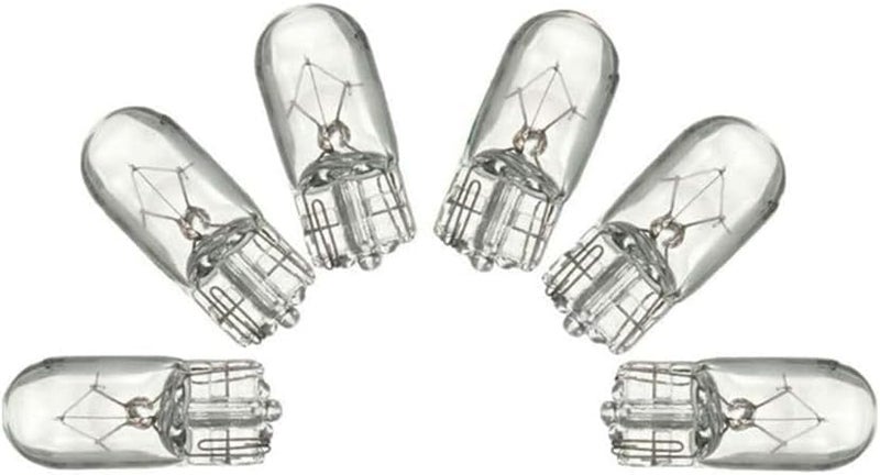 ZMShun 10Pcs DC24V 5W T10 501 194 W5W T3-1/4 Small Light Bulb 4300K Yellow T10 Clear Glass Xenon Halogen Wedge Base Bulbs for Motorcycle, RV and Cabinet, Boat and Landscape Lights, Auto, DC 24V all - Image 3