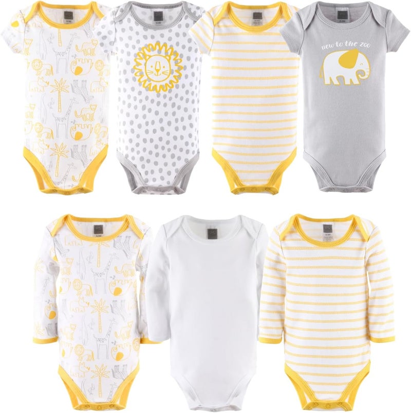 The Peanut Shell Baby Layette Gift Set for Baby Boys or Girls - 23 Piece New Born Baby Unisex Gift Set, Baby Clothes & Newborn Essentials Must Haves - Newborn Baby Clothes 0-3 Months - Sunshine - Image 3