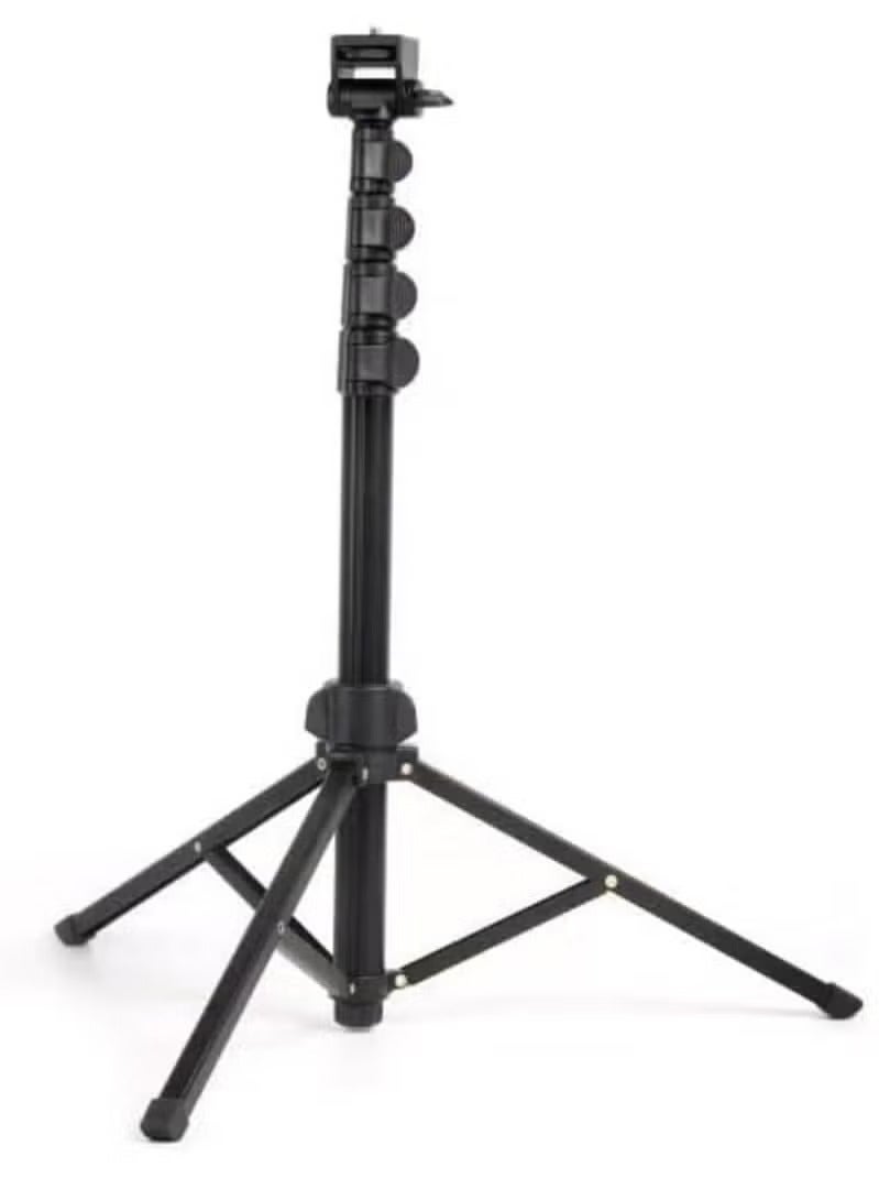 Jmary MT39 61inch Aluminum Extendable Cell Phone Tripod Stand with Selfie Stick Tripod and Phone Clip - Image 4