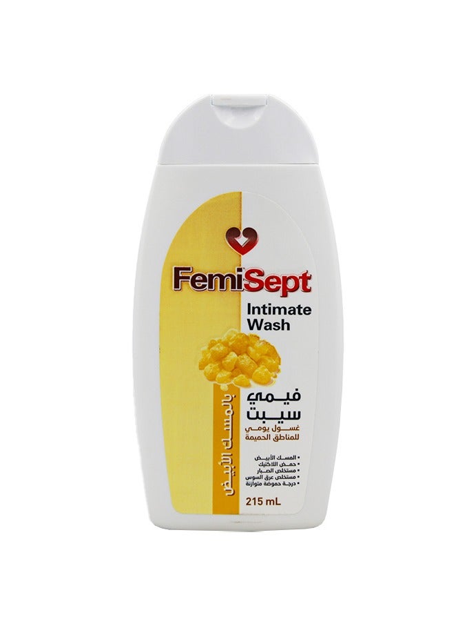FemiSept White Musk Daily Intimate Wash 215ml