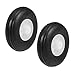 uxcell Tire and Wheel Sets for RC AirplanePU Sponge Tire with Plastic Hub125 2pcs - Image 3