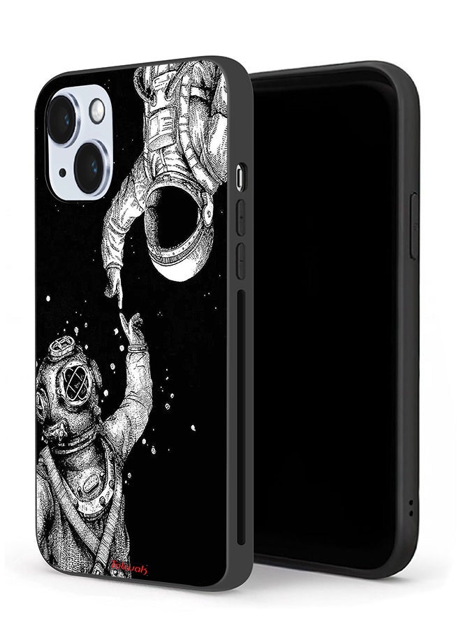 Tolwak Apple iPhone 14 Protective Case Astronauts - Image 1