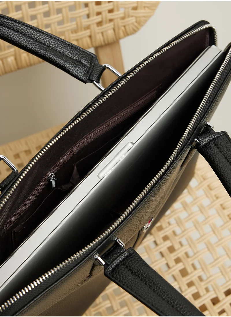 Robert Wood Grain Texture Office Laptop Bag