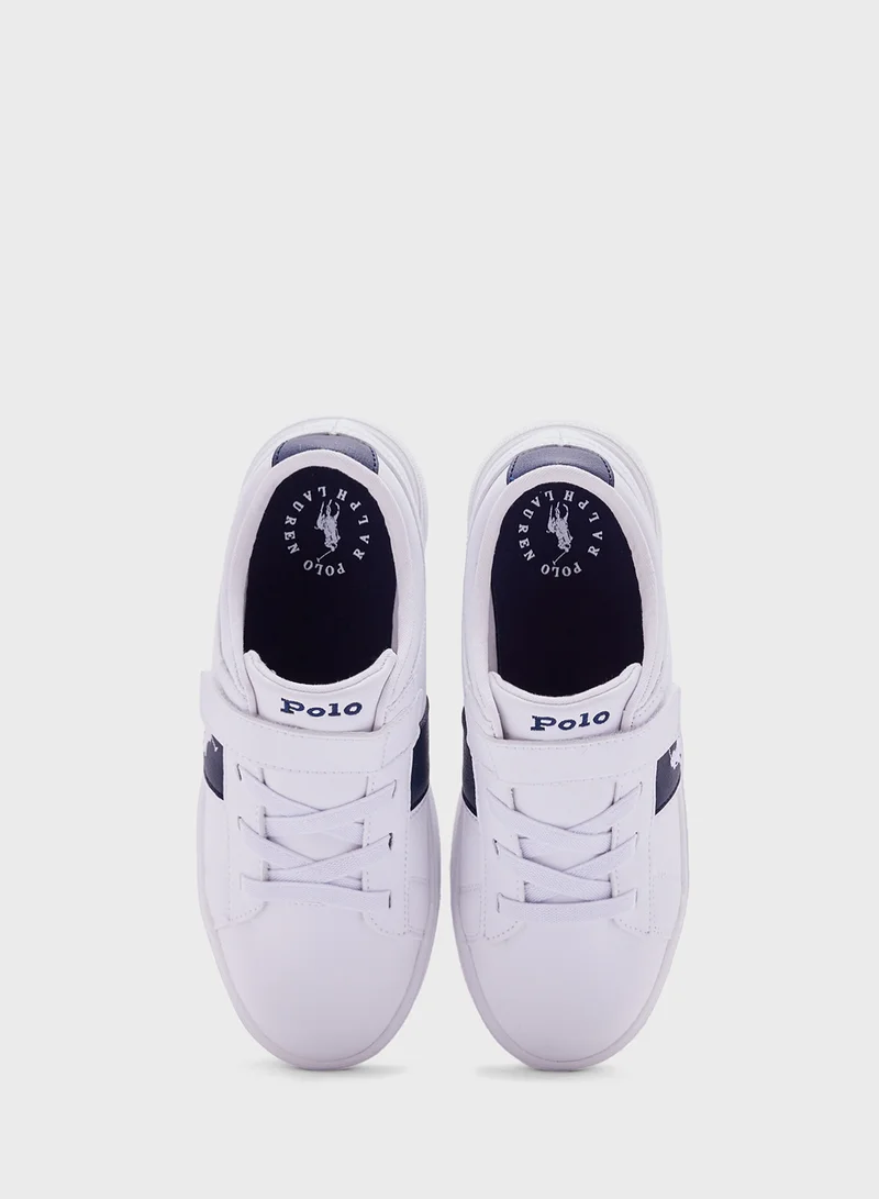 بولو رالف لورين Kids Frazier Ps Low Top Sneakers