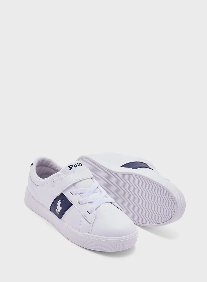 بولو رالف لورين Kids Frazier Ps Low Top Sneakers