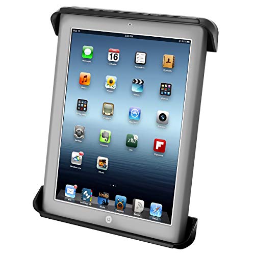RAM Mounts Tab-Tite Tablet Holder for Apple iPad Gen 1-4 + More RAM-HOL-TAB3U Compatible with RAM B 1" and C 1.5" Size Round Ball Bases - Image 1