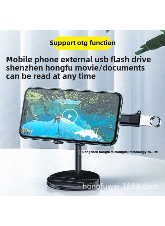 OTG Adapter Is Suitable For Type-c-to-Apple Converter. Full-featured Connection. Headset Charging And Data Transmission-Interface Form:Type-e To Apple Otg Adapter (full Function) - Image 3