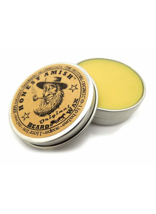Honest Amish - Original Beard Wax - All Natural and Organic- 2 ounce - Image 1